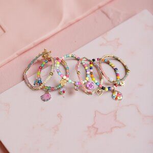 Girls Stretch Bracelets - 6